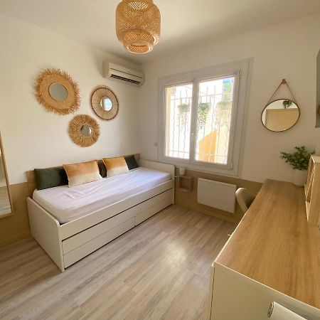 Chambre Climatisee 2 Lits - Proche Centre Tramway Montpellier Exterior foto