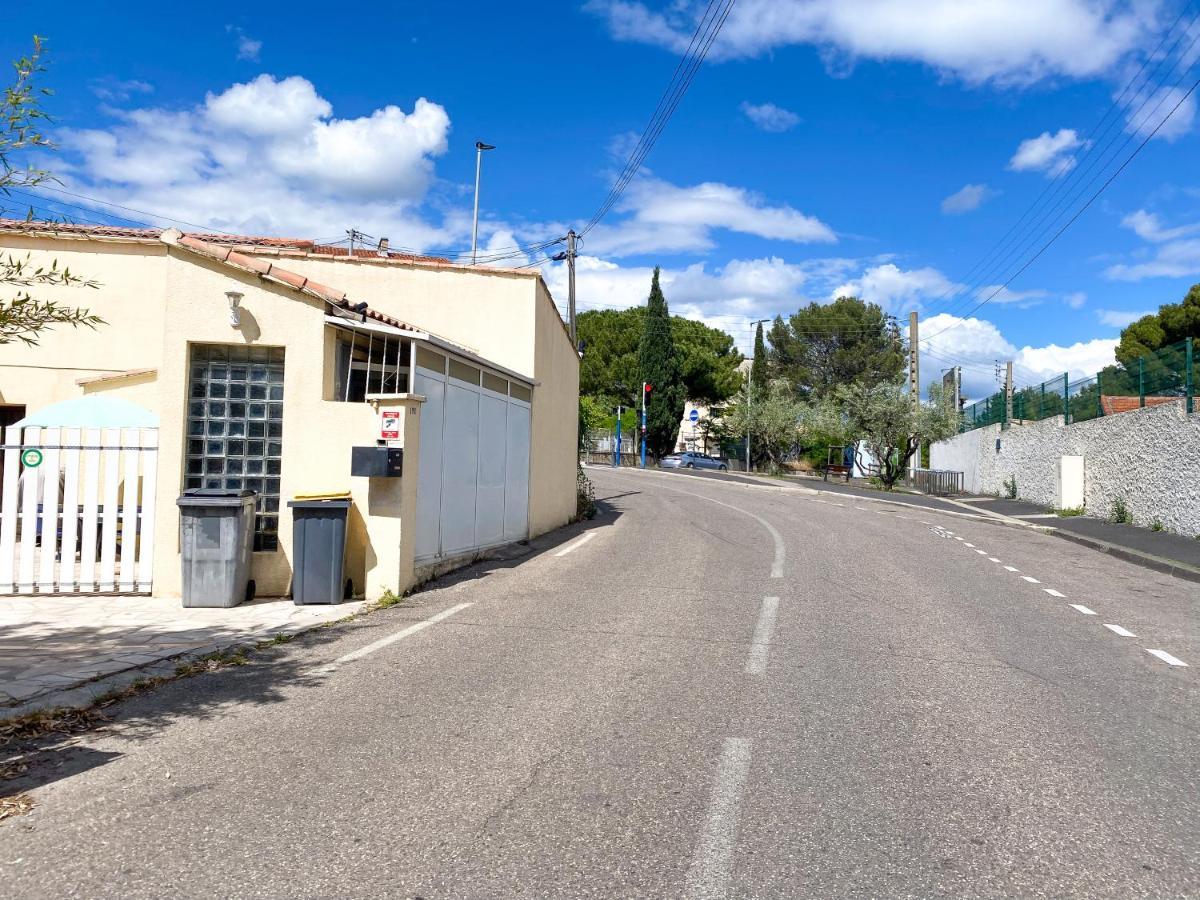Chambre Climatisee 2 Lits - Proche Centre Tramway Montpellier Exterior foto